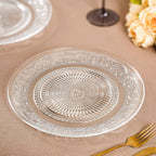Embossed Dinner Plate Set Of 6 25cm Nestasia