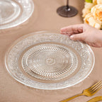 Embossed Dinner Plate Set Of 6 25cm Nestasia