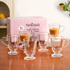 Retro Chic Irish Coffee Glass Set Of 6 196ml Nestasia