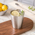 Embossed Stainless Steel Double Wall Matte Tumbler 350ml Nestasia