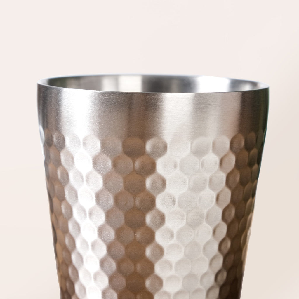 Embossed Stainless Steel Double Wall Matte Tumbler 350ml Nestasia