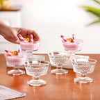 Ice Cream Dessert Bowls Set Of 6 120ml Nestasia