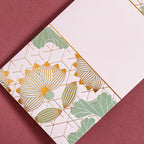 Set Of 12 Blue Lotus Money Gifting Envelope Nestasia