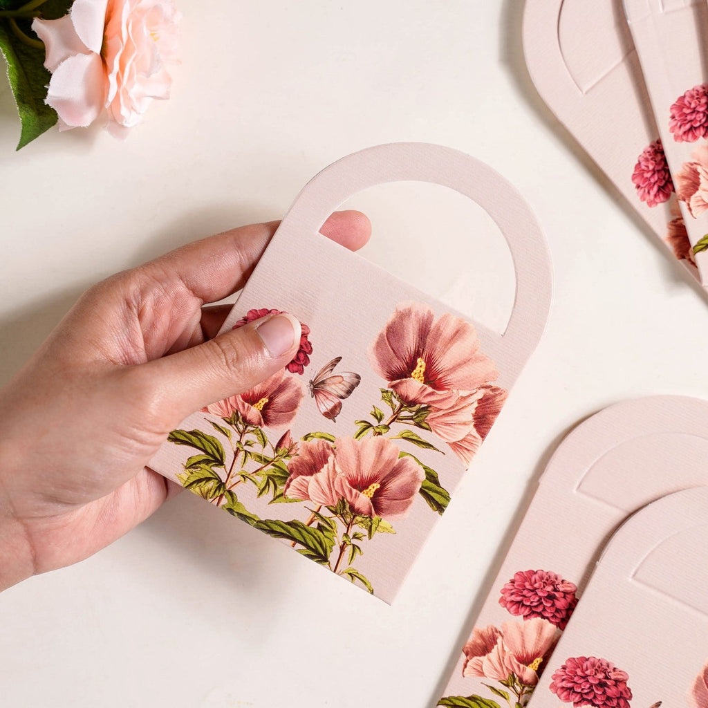 Pink Dahlia Money Gifting Envelope Set Of 12 Nestasia