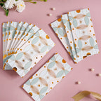 Set Of 12 Light Blue Premium Paper Envelope For Gifting Money Nestasia