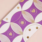 Set Of 12 Luxury Gifting Envelope For Weddings And Birthdays Purple Nestasia