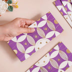 Set Of 12 Luxury Gifting Envelope For Weddings And Birthdays Purple Nestasia