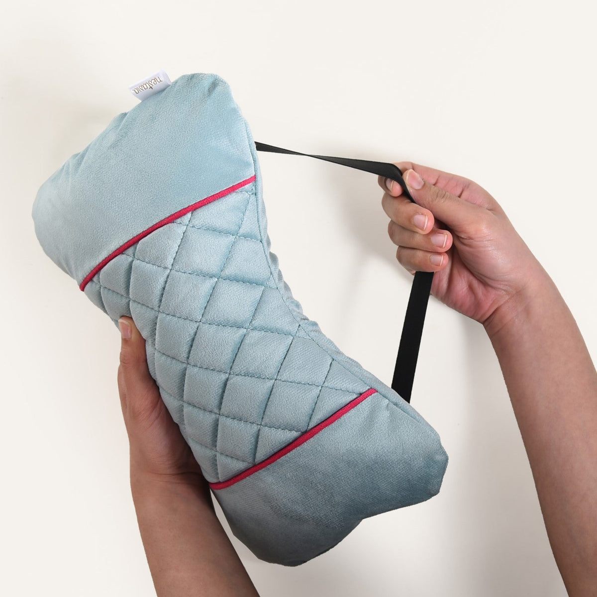 Ergonomic Velvet Car Neck Pillows Set Of 2 Nestasia