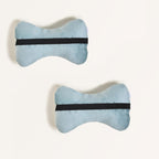 Ergonomic Velvet Car Neck Pillows Set Of 2 Nestasia