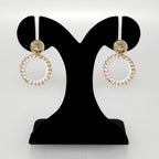 Eternal Grace Greek Chain Danglers Gold Nestasia