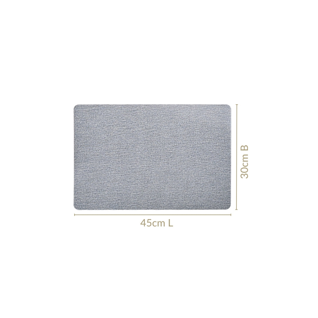Evening Blue Dinner Placemat Set Of 6 Nestasia
