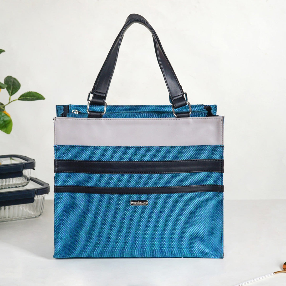 Everyday Blue Lunch Bag Nestasia