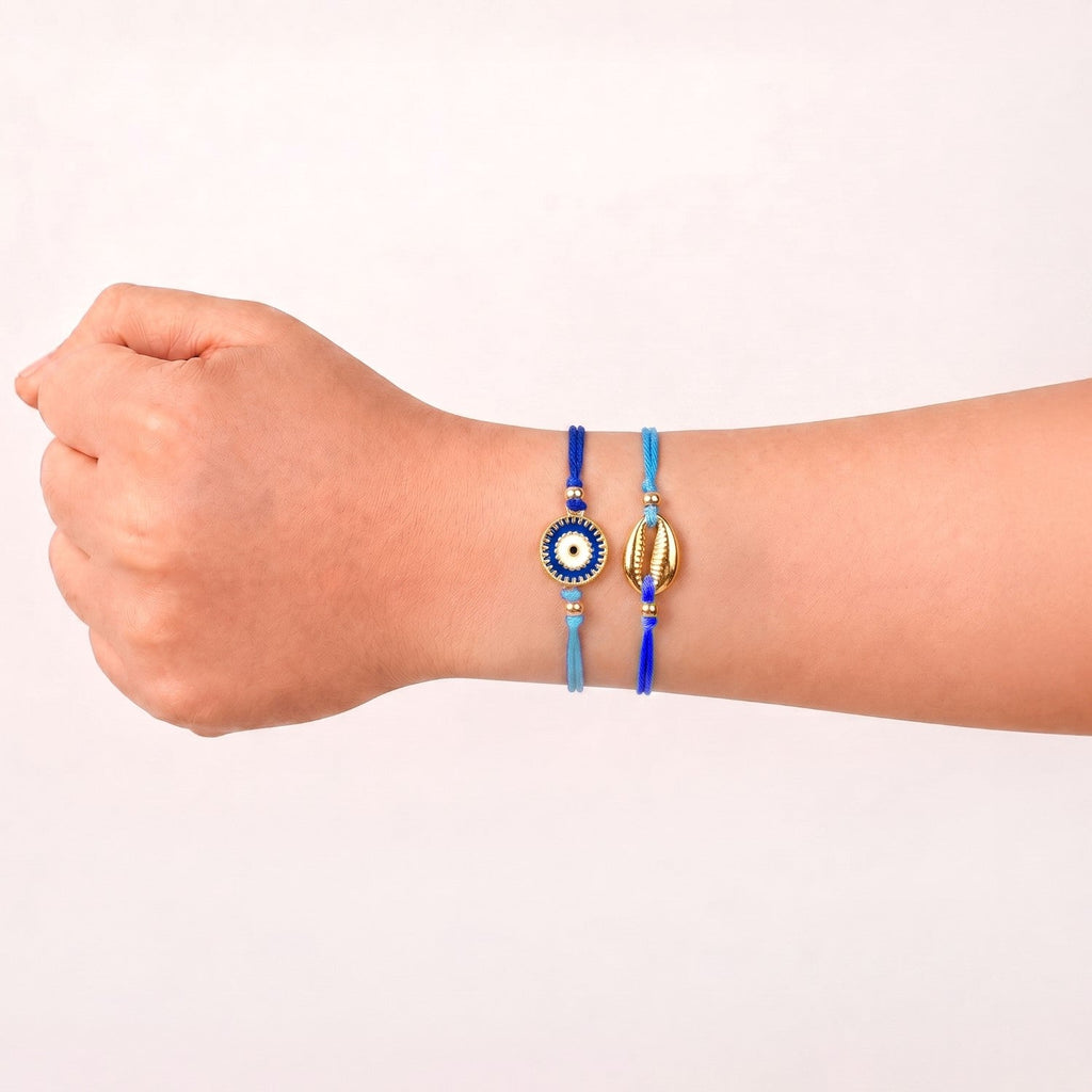 Evil Eye Protection Rakhi Gift Set Nestasia