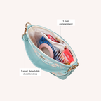 Eden Structured Bucket Bag Mint Nestasia