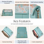 Eden Women Sling Bag Mint Nestasia