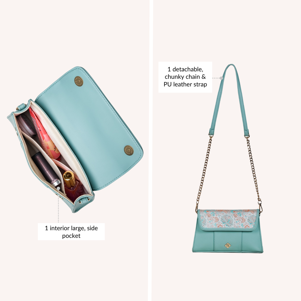 Eden Women Sling Bag Mint Nestasia