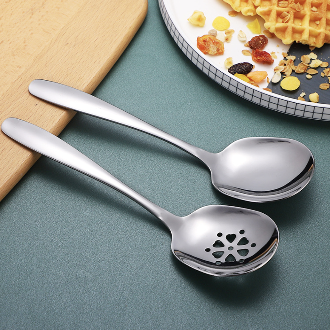 Large Serving Spoon Set Nestasia