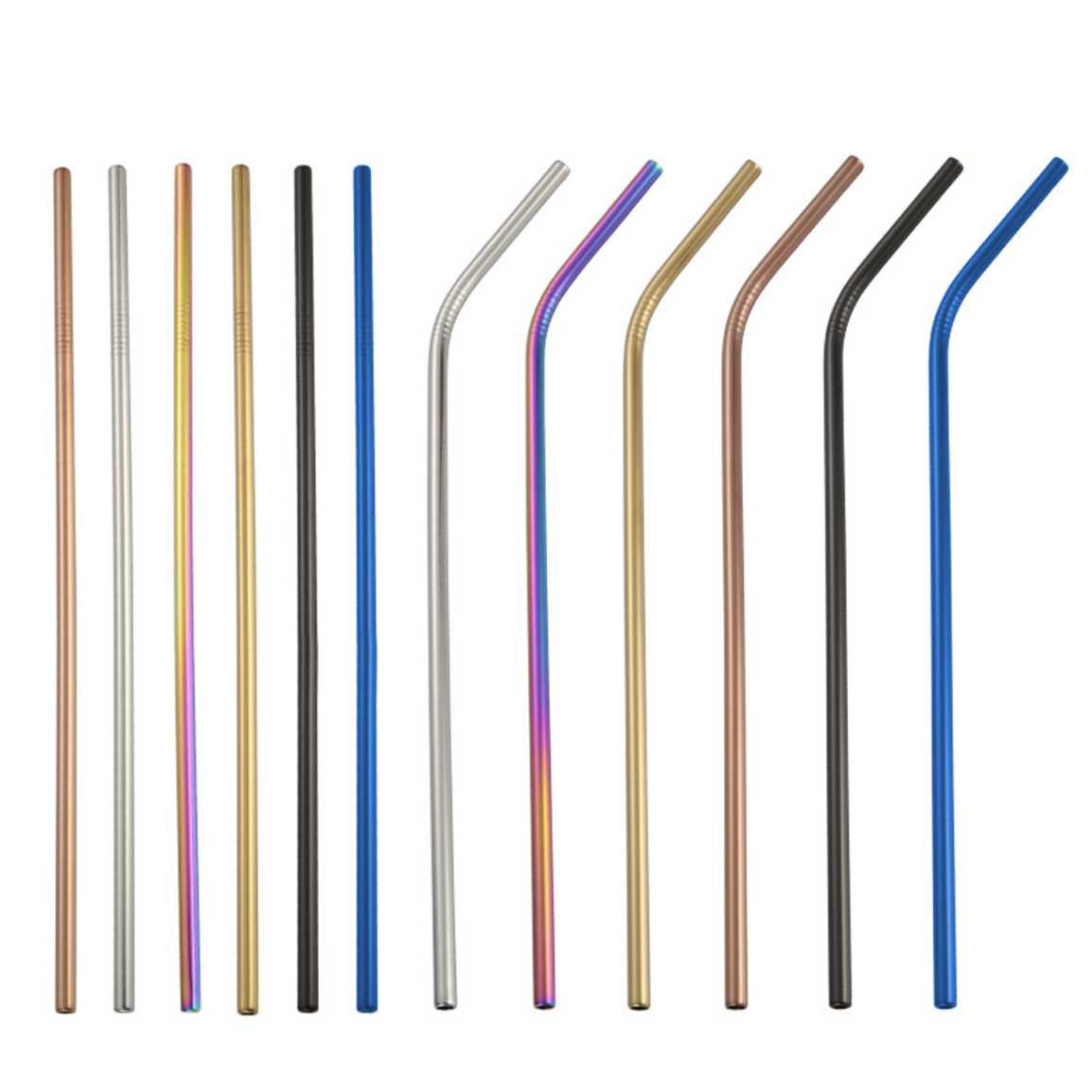 Stainless Steel Straw Set of 2 Nestasia
