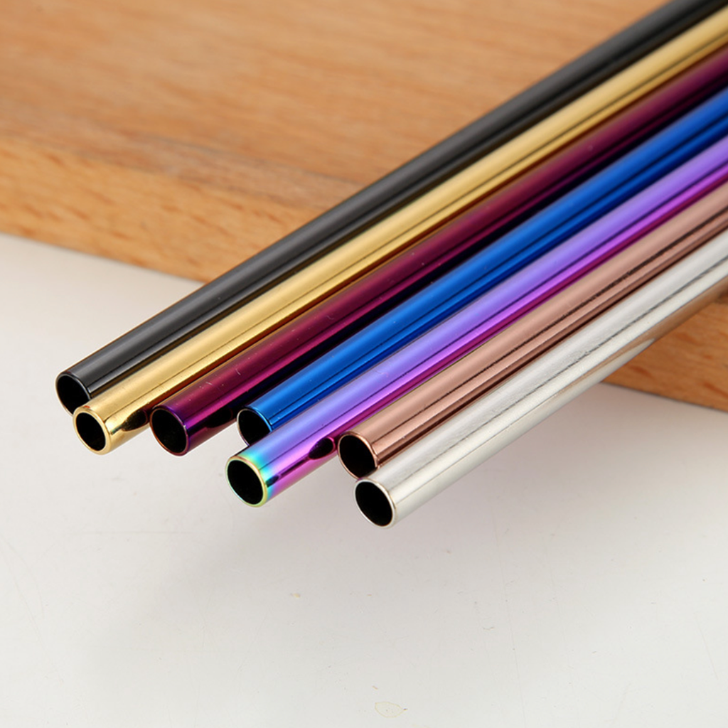 Stainless Steel Straw Set of 2 Nestasia