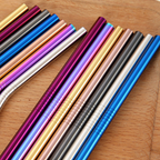 Stainless Steel Straw Set of 2 Nestasia