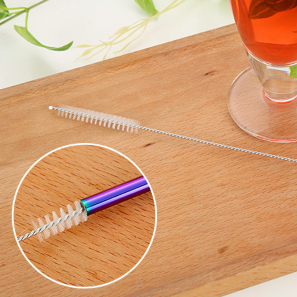 Stainless Steel Straw Set of 2 Nestasia
