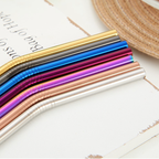 Steel Straw Set of 2 Nestasia