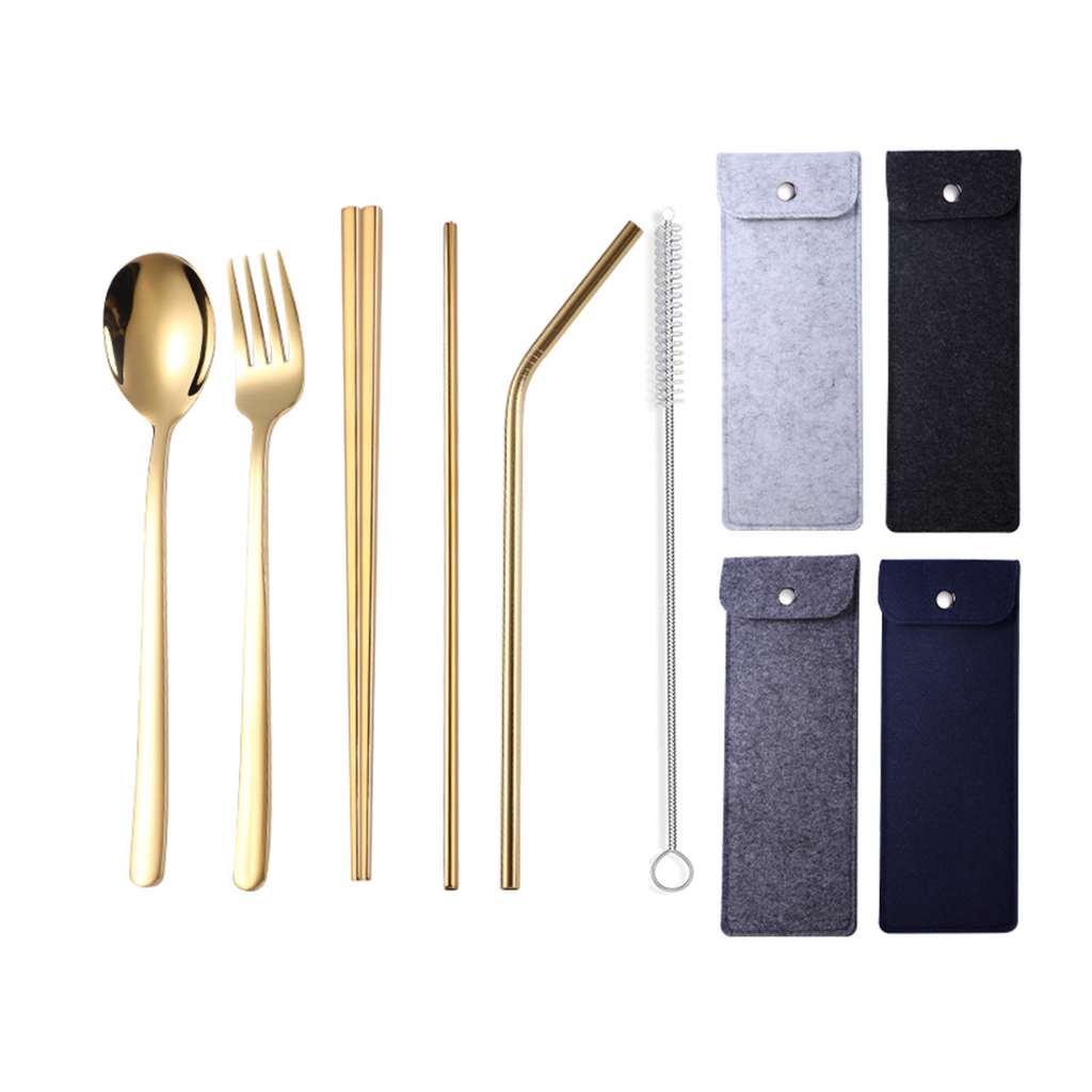Cutlery Set With Pouch Nestasia