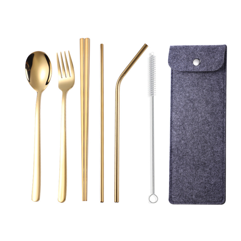 Cutlery Set With Pouch Nestasia