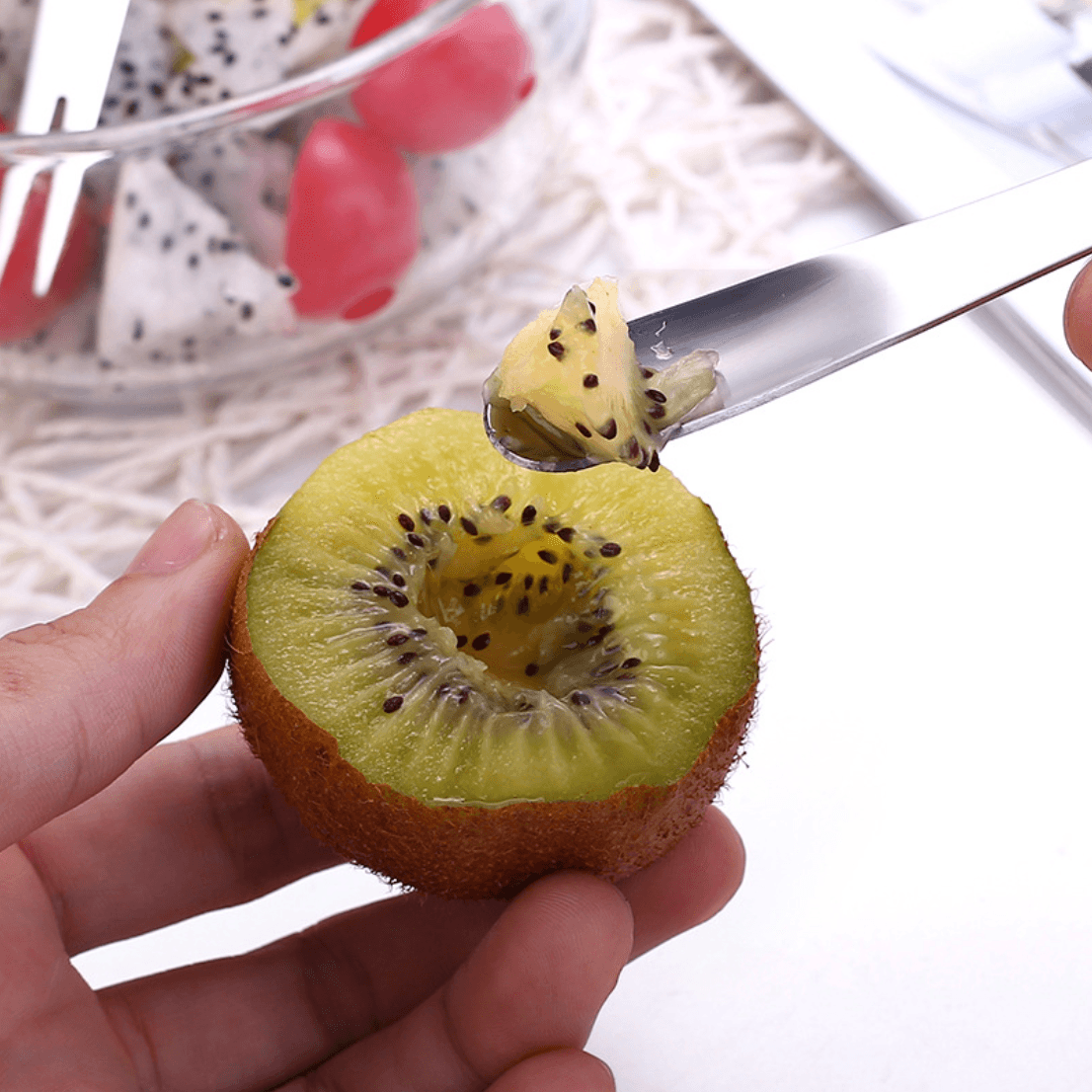 2-in-1 Spoon And Fork Set Nestasia