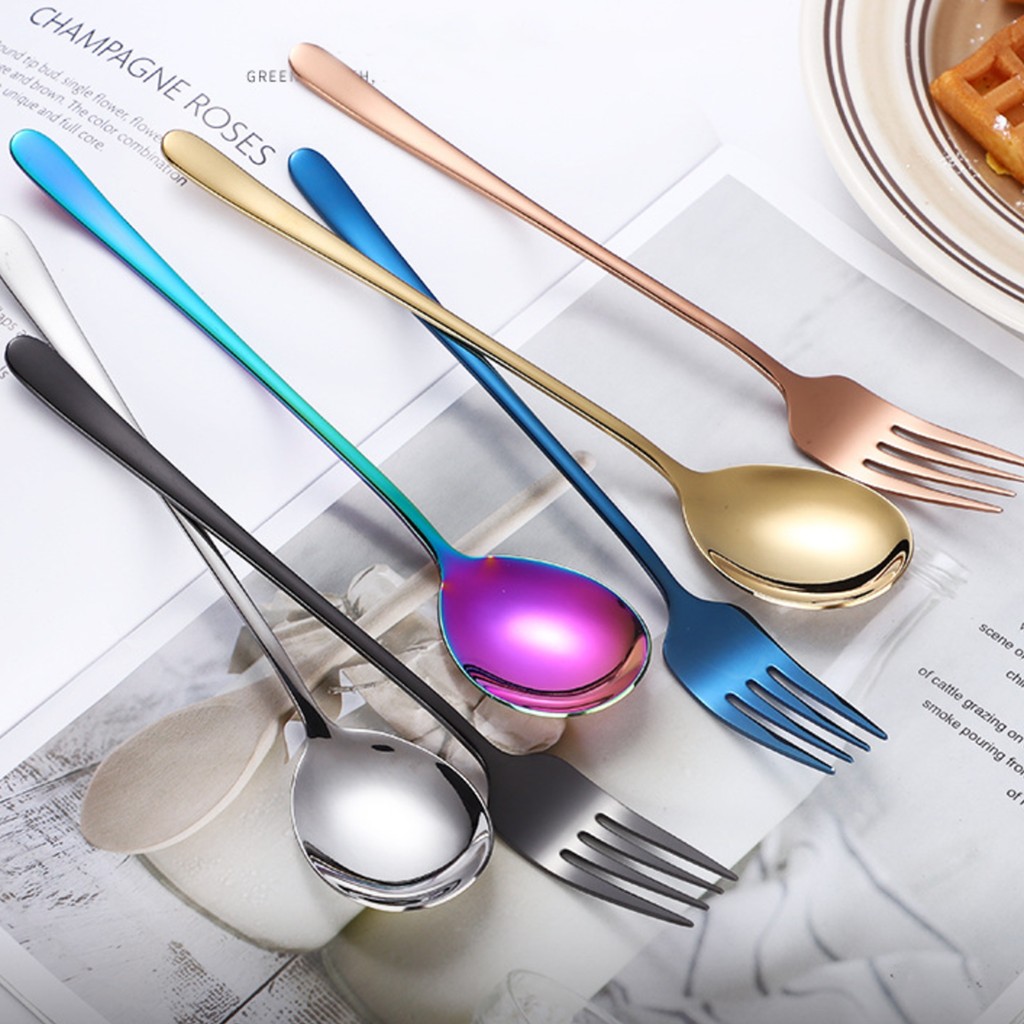 Stainless Steel Fork And Spoon Set Nestasia