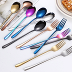 Stainless Steel Fork And Spoon Set Nestasia
