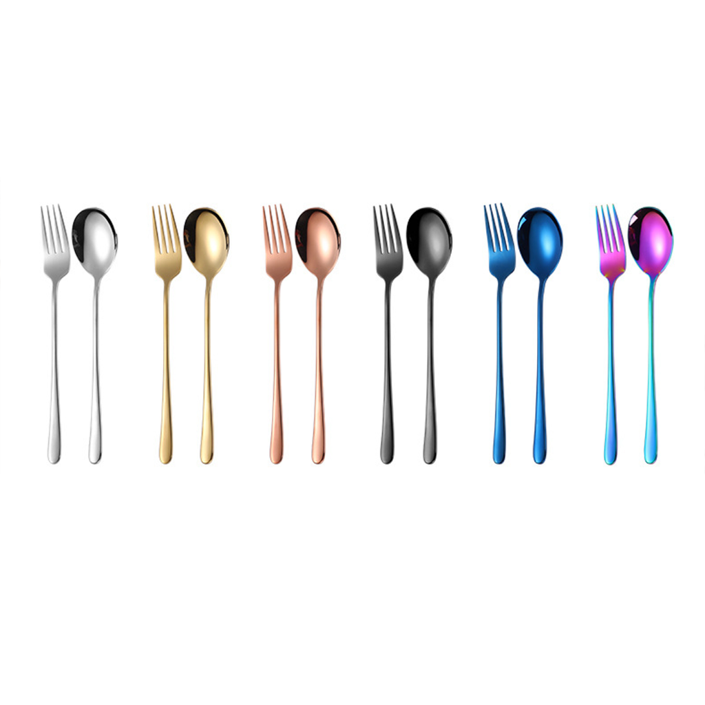 Stainless Steel Fork And Spoon Set Nestasia