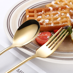 Stainless Steel Fork And Spoon Set Nestasia
