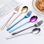 Stainless Steel Fork And Spoon Set Nestasia