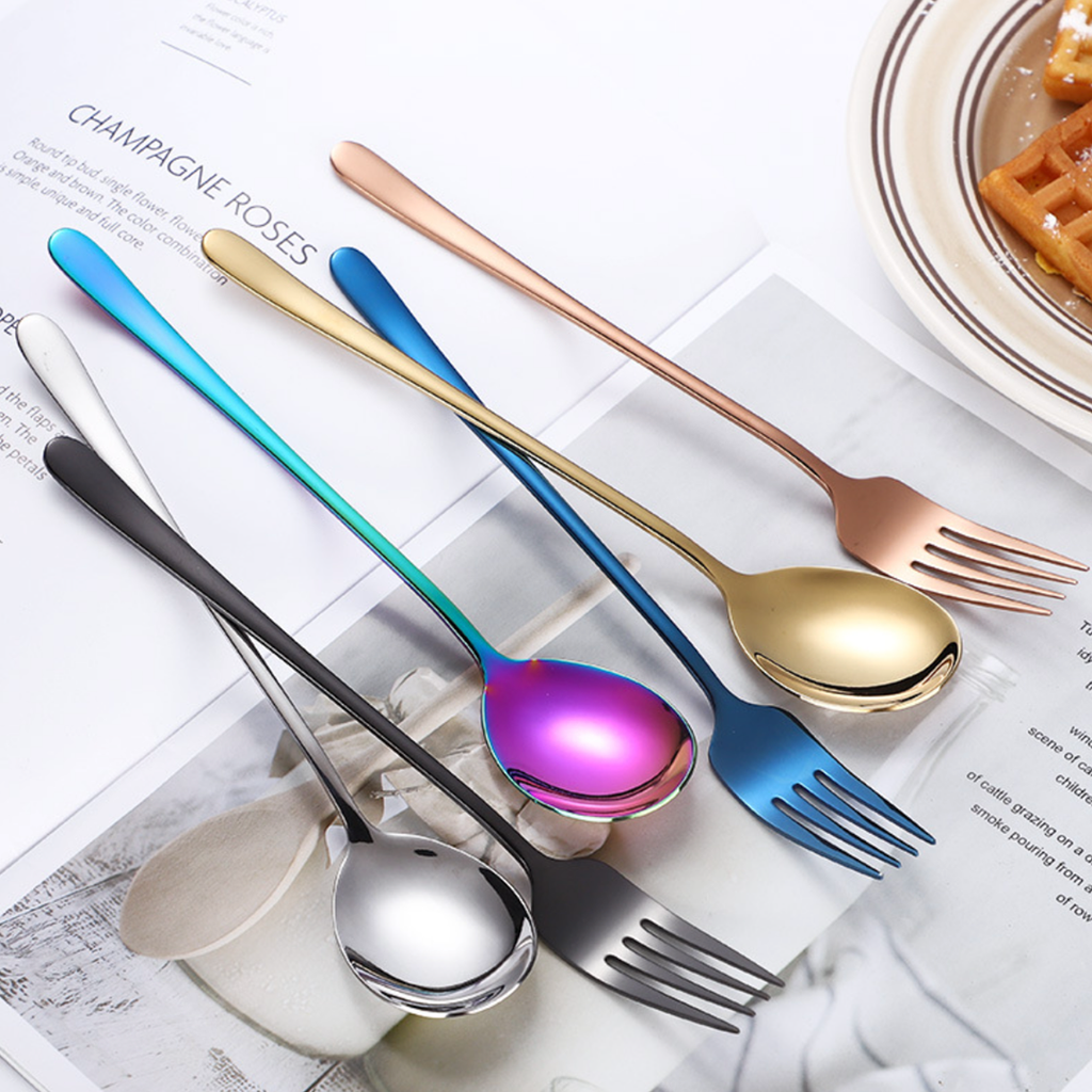 Stainless Steel Fork And Spoon Set Nestasia