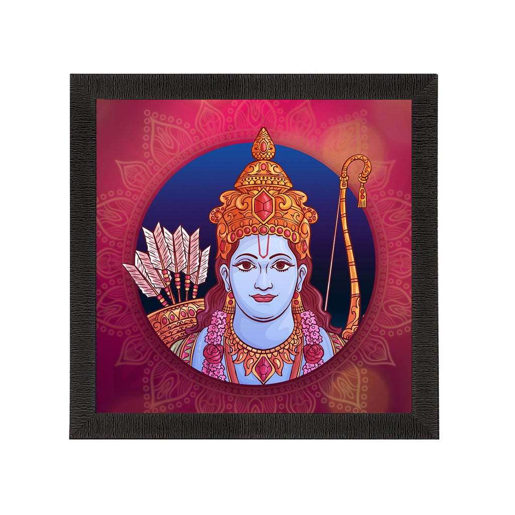Lord Ram Painting Digital Printed Religious Wall Art Kafalo