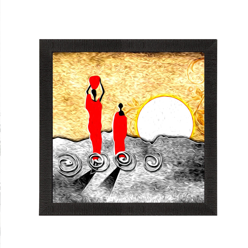 Scenery View Satin Matt Texture UV Art Painting Kafalo