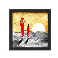 Scenery View Satin Matt Texture UV Art Painting Kafalo