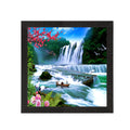 Waterfall View Satin Matt Texture UV Art Painting Kafalo