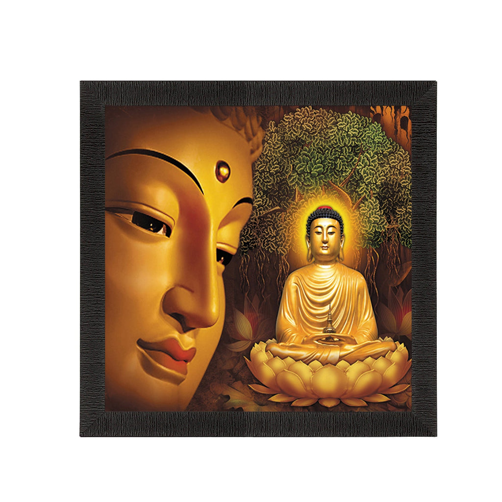 Laughing Buddha Design Satin Matt Texture UV Art Painting Kafalo