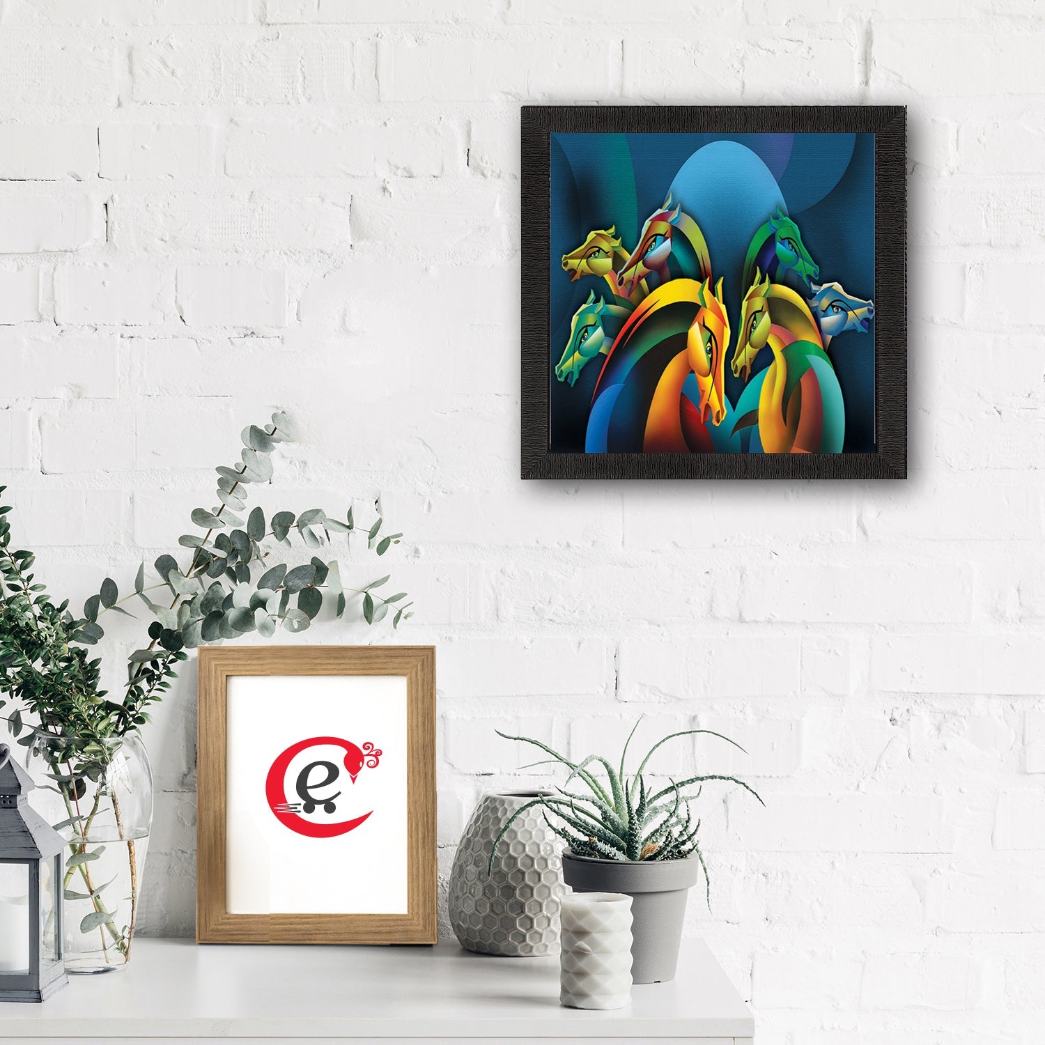 Figurative Satin Matt Texture UV Art Painting Kafalo