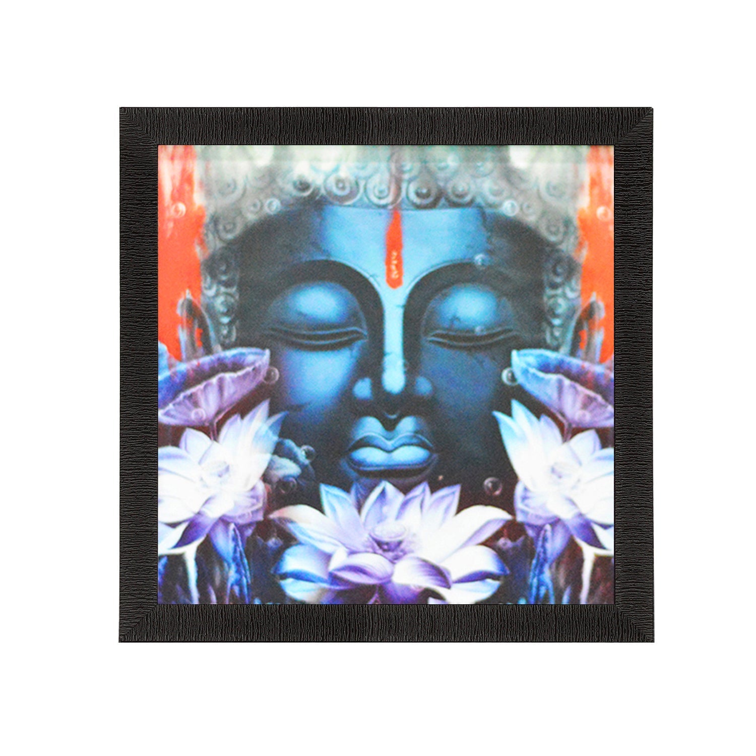 Laughing Buddha Design Satin Matt Texture UV Art Painting Kafalo
