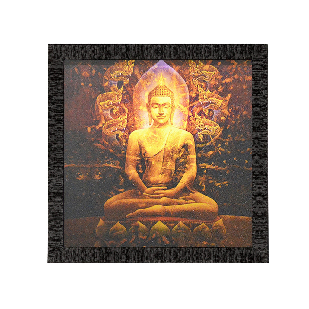 Lord Buddha Painting Digital Printed Religious Wall Art Kafalo
