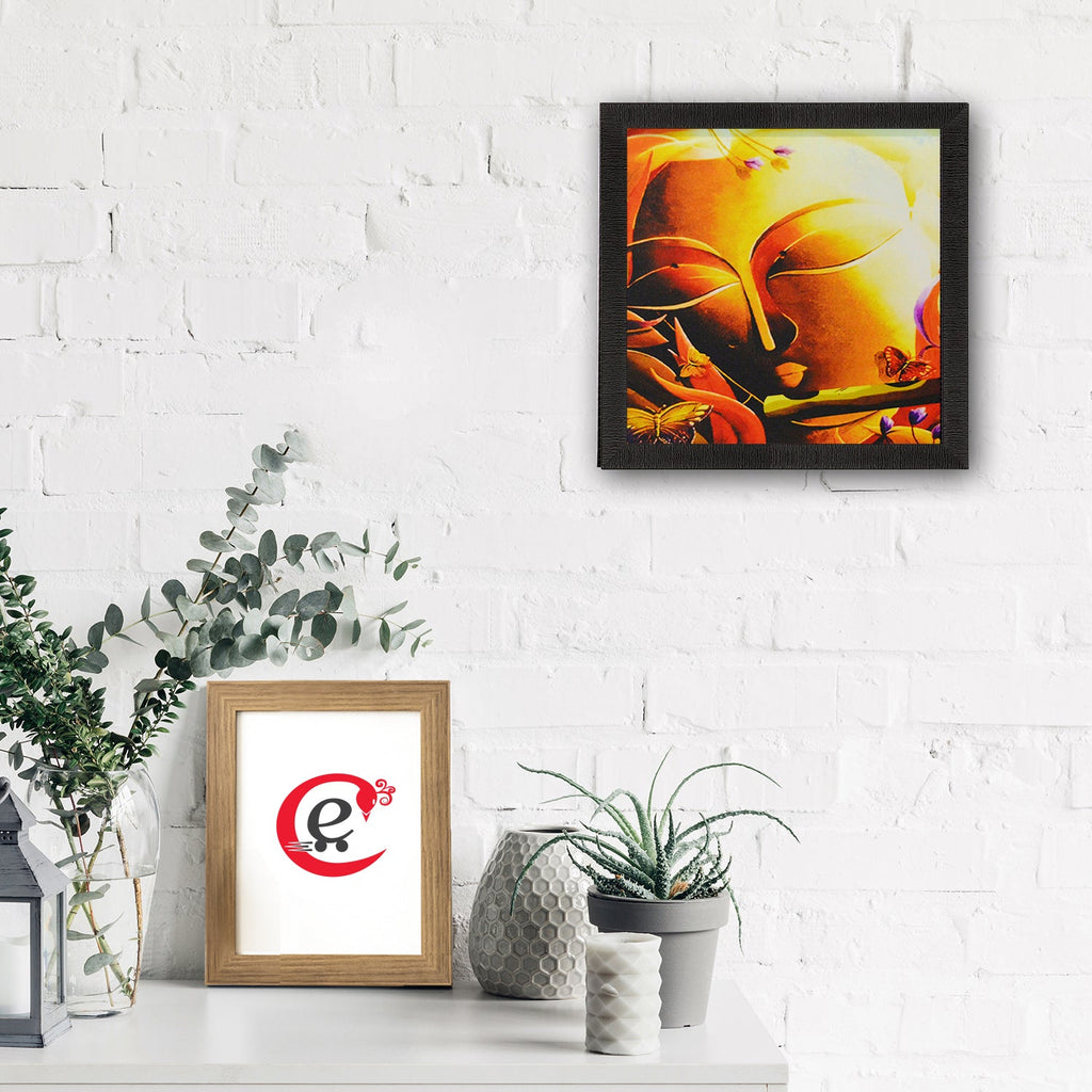 Laughing Buddha Design Satin Matt Texture UV Art Painting Kafalo