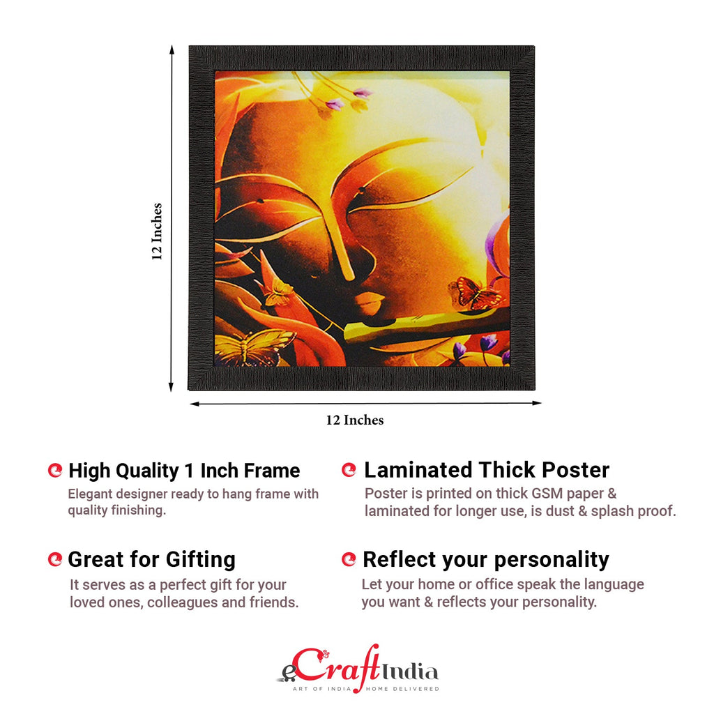 Laughing Buddha Design Satin Matt Texture UV Art Painting Kafalo