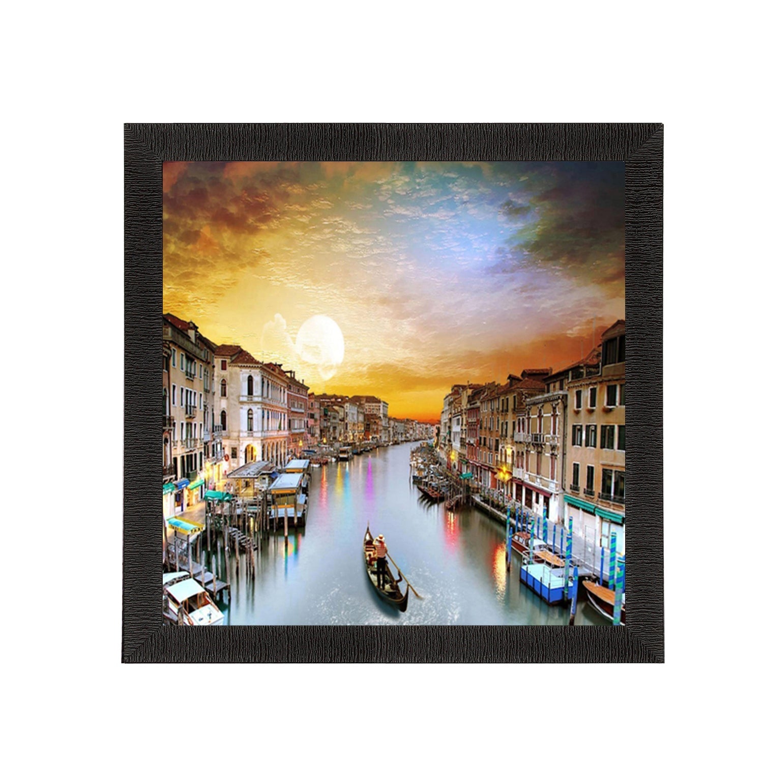 Scenery View Matt Textured UV Art Painting Kafalo