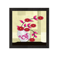 Floral Theme Satin Matt Texture UV Art Painting Kafalo