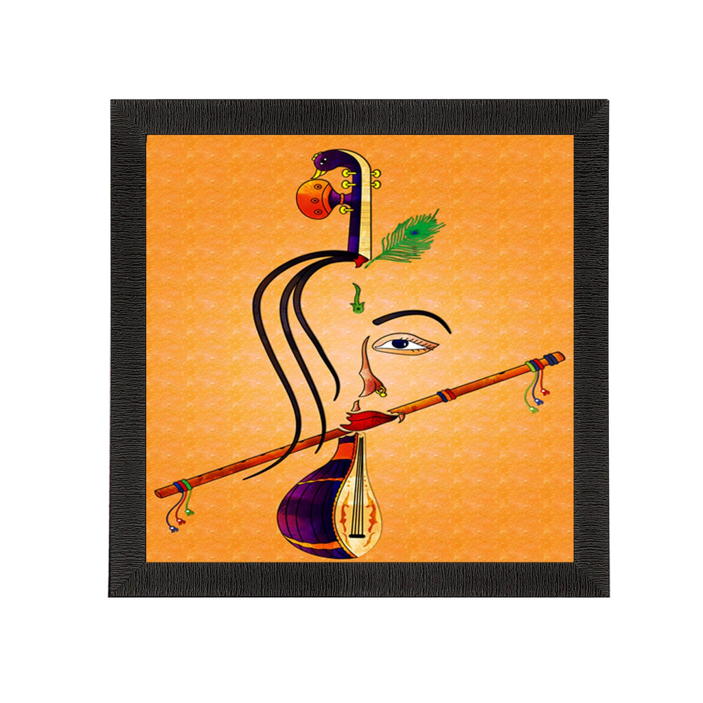 Lord Krishna Matt Texture UV Art Painting Kafalo