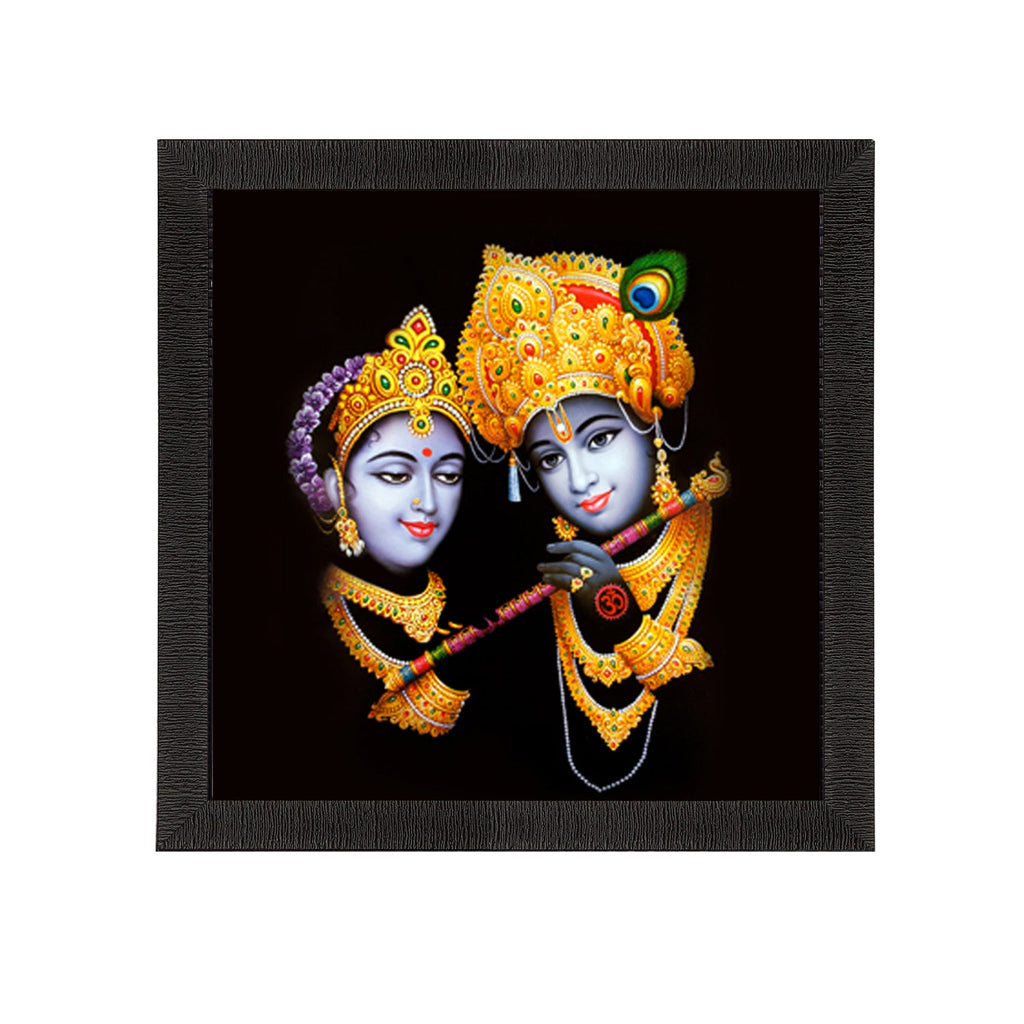 Radha Krishna Painting Digital Printed Religious Wall Art Kafalo