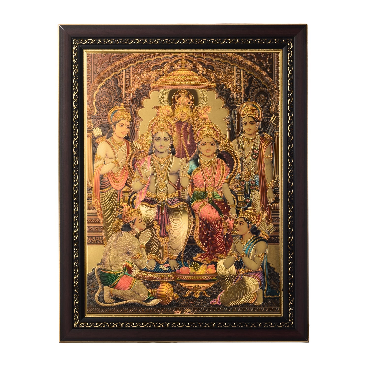 Ram Darbar Laminated Golden Foil Kafalo